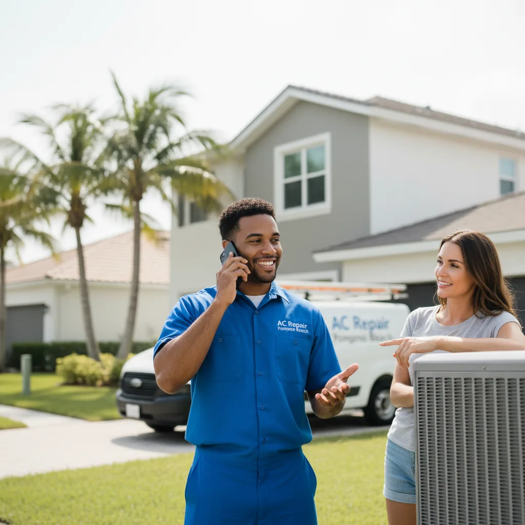 AC Repair Pompano Beach customer support in Lukachukai